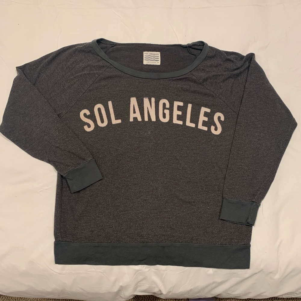 SOL ANGELES lightweight crewneck